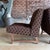 Pair of Custom Made Mid-Century Modern Dunbar Style Slipper Chairs For Sale - Image 4 of 11