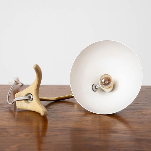 1950s Krahenfuss Table Lamp by Louis Kalff for Gebrüder Cosack, 1950s For Sale - Image 5 of 7