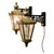 Brown Vintage Wall Hung Lanterns, 1960, Set of 2 For Sale - Image 8 of 8
