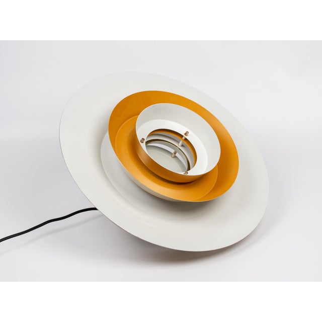 Metal Vintage Swedish Pendant Lamp by Carl Thore for Granhaga Metallindustri, 1960s For Sale - Image 7 of 15