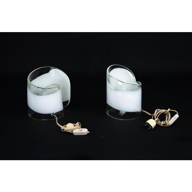 Murano Glass Table Lamps from La Murrina, Italy, 1970s, Set of 2 For Sale - Image 14 of 14