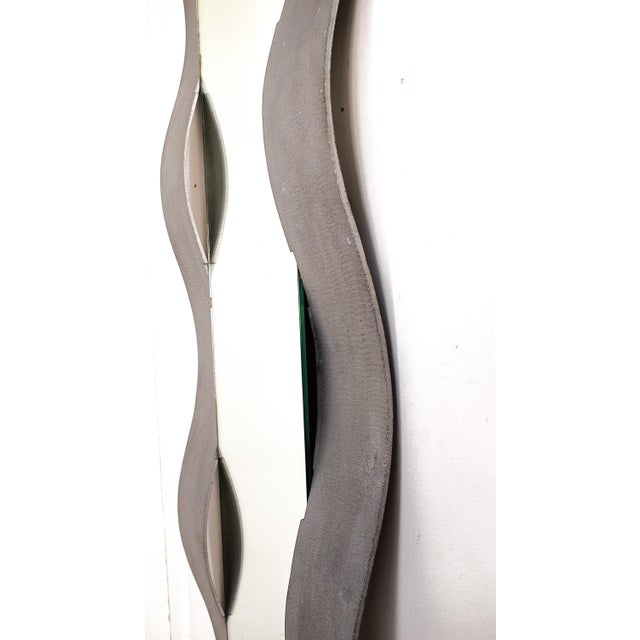 Wave Mirror by Burchiellaro Lorenzo, 1970s For Sale - Image 12 of 18