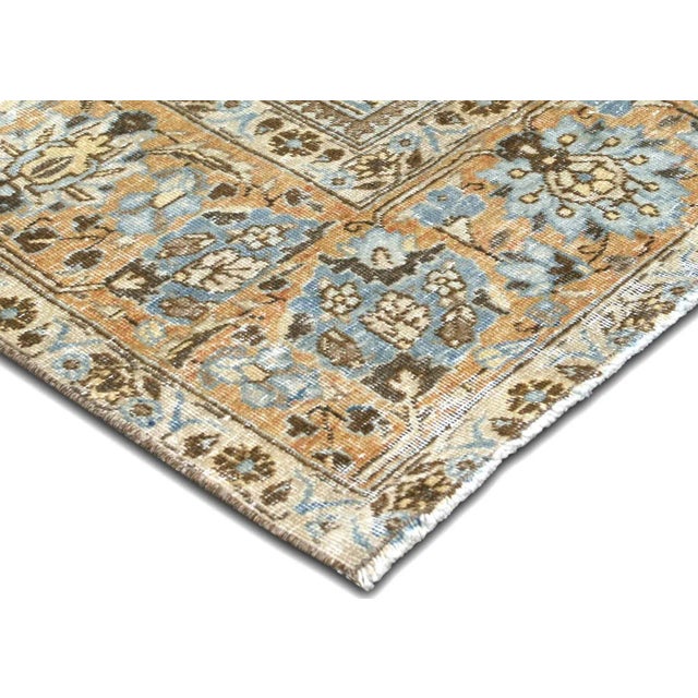 Transitional 1940s Persian Tabriz Rug For Sale - Image 3 of 7