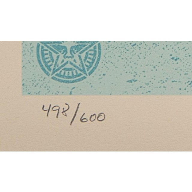 Shepard Fairey (Obey), Eyes on the King Verdict, Original Screenprint For Sale - Image 5 of 7