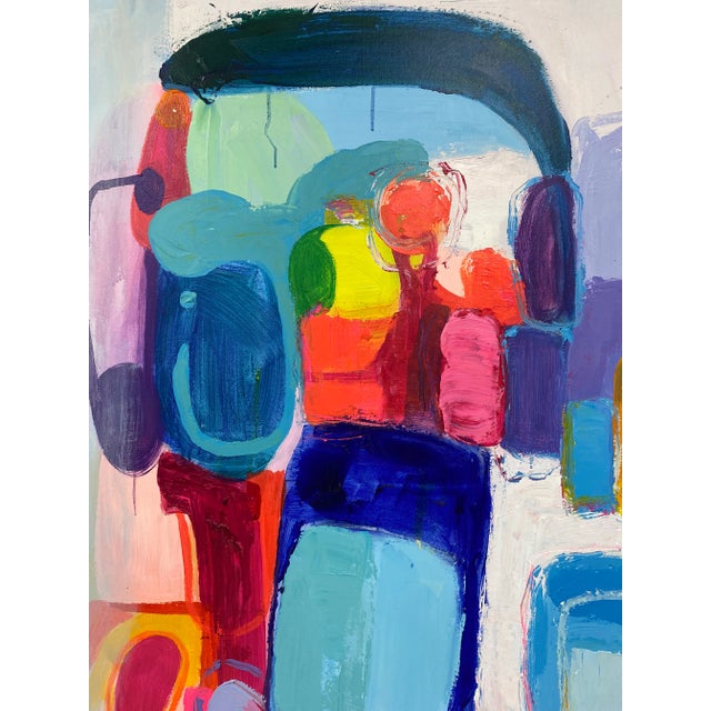 2020s Contemporary Abstract Original Oil Painting For Sale - Image 5 of 12