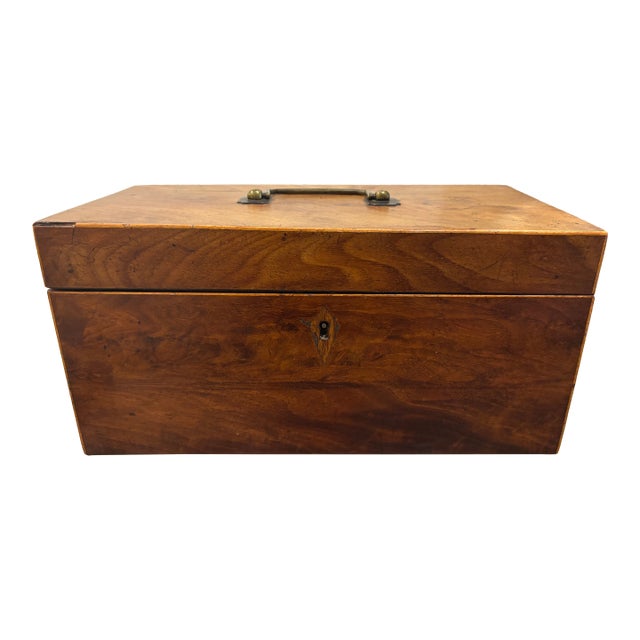 Antique English Tea Caddy For Sale