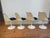 White Swivel Chairs by Eero Saarinenfor Knoll , 1970s, Set of 4 For Sale - Image 8 of 16