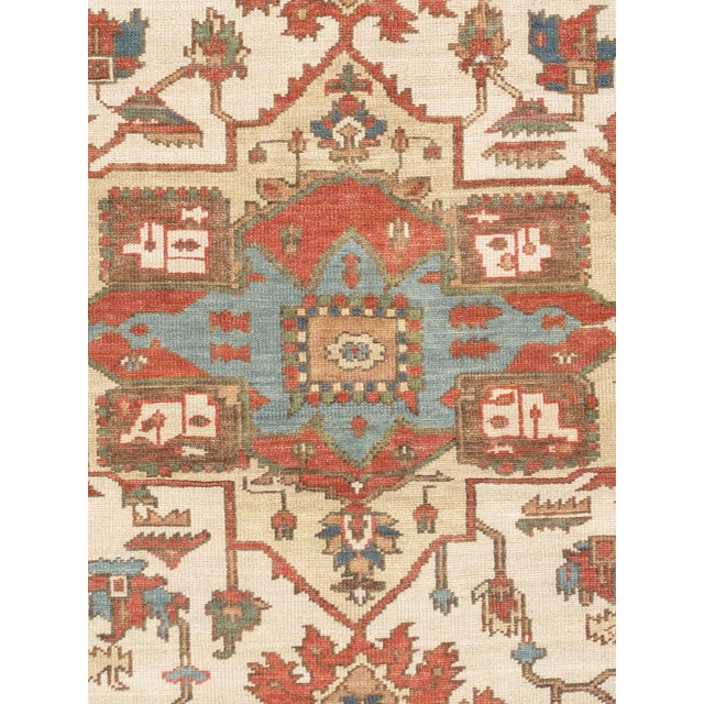 The Pasargad Home Serapi Collection offers traditional medallion rugs crafted with exceptional attention to detail. Each...
