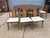 Mid 20th Century Set of 6 Hibriten Walnut and Cane Dining Chairs For Sale - Image 10 of 12