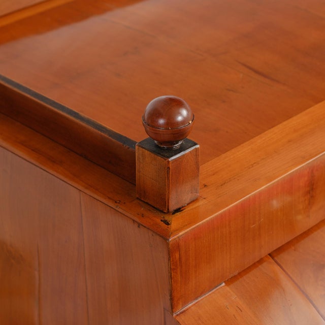 Empire Cylinder Secretary in Cherrywood, 1810 For Sale - Image 9 of 15