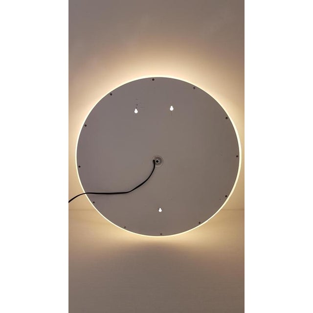 Round Mirror from Hillebrand, 1970s For Sale - Image 4 of 8