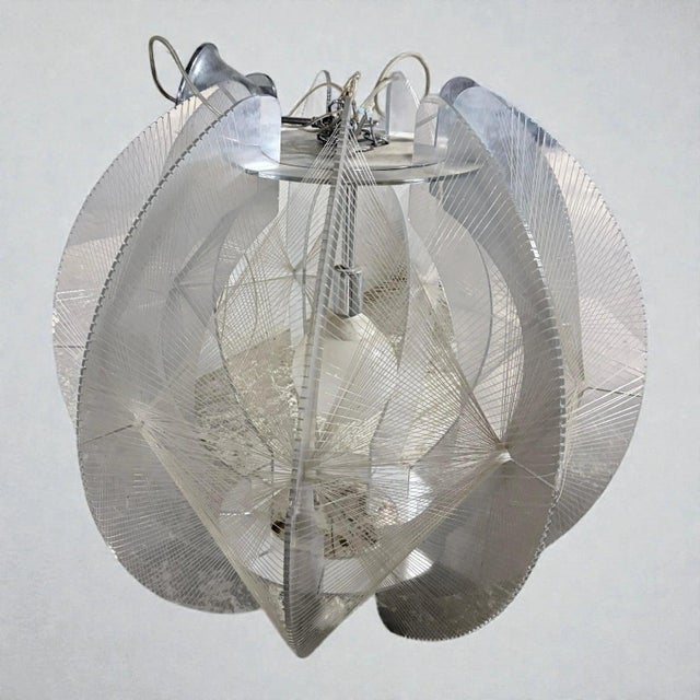 Contemporary Large Vintage Ceiling Light by Paul Secon, 1970s For Sale - Image 3 of 7