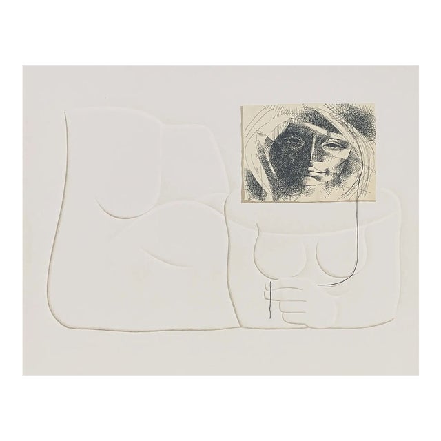 1983 Jorge Dumas Michele Female Nude Lithograph For Sale