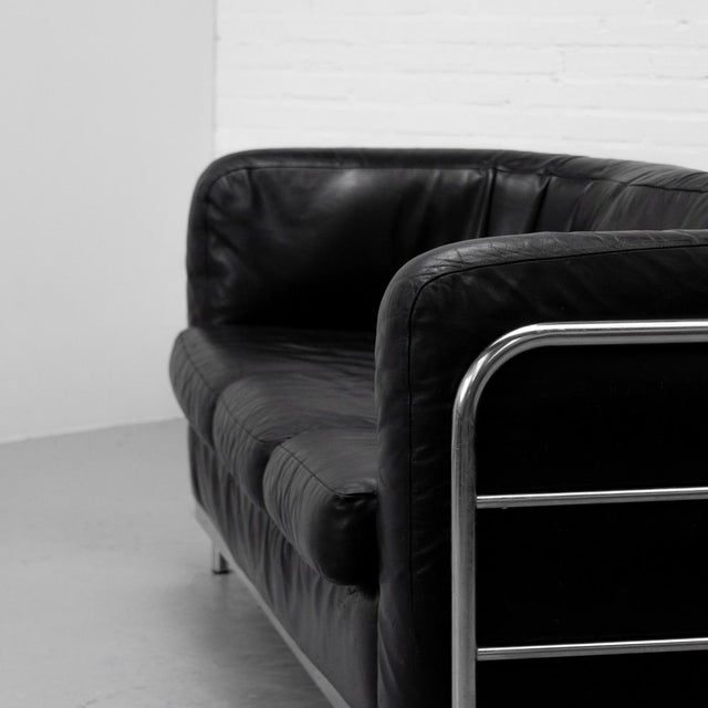 Silver Onda Three-Seater Sofa by De Pas, Durbino & Lomazzi for Zanotta, 1980s For Sale - Image 8 of 18