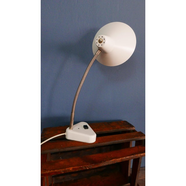 Mid-Century Modern Desk Lamp with Flexible Bag Lampshade from Hala, 1950s For Sale - Image 3 of 10