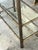 Late 20th Century Vintage Burnished Brass Etagere For Sale - Image 5 of 12
