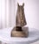 1970s 1970s Antique Brass Finish Metal Hand Carved Horse Head Bust Sculpture For Sale - Image 5 of 10