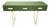 Italian Console Table with Bevelled Green Murano Glass from Justfurnituress For Sale