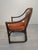 Vintage Upholstered Rattan Armchair For Sale - Image 10 of 18