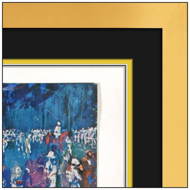 1974 LeRoy Neiman Calendar Cover Modern Blue Poster LeRoy Neiman For Sale In Minneapolis - Image 6 of 6