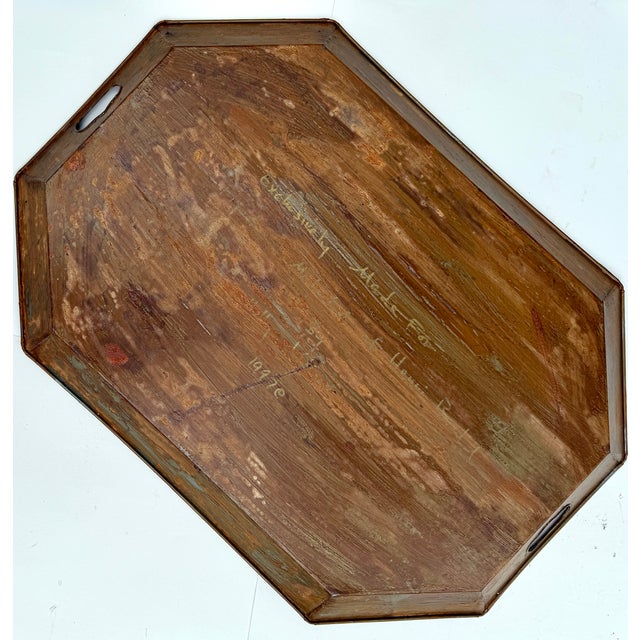 Decoupage Jack Russell Terrier Dog Tray by Holly Lueders for Henri Bendel 1997 For Sale - Image 15 of 16