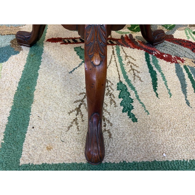 Late 19th Century 19th Century Georgian Style Kettle Stand Table For Sale - Image 5 of 9