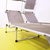 Wood Folding Sun Loungers in Aluminum and Perforated Fabric, Set of 2 For Sale - Image 7 of 10