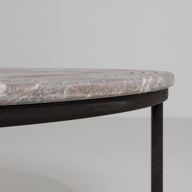 Contemporary Marble-Top Coffee Table, Antique, France, Circa 1880 For Sale - Image 3 of 11