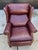 Lane Furniture 1970s Vintage Lane Acclaim Leather Wingback Chair Recliner For Sale - Image 4 of 13