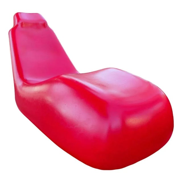Plastic Moby Dick Armchairby Alberto Rosselli for Saporiti Italia, 1969 For Sale - Image 7 of 9