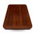 Art Deco period dining table from France. This vintage piece is made of wood construction with a beautiful rosewood veneer...