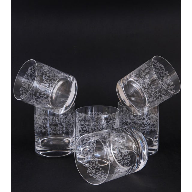 Glasses by Mariana Isra for Ribes the Art of Glass, 1990s, Set of 6 For Sale - Image 8 of 18
