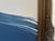 "Waves" Abstract Painting in Antique Frame, Large Seascape Ocean Painting Transitional Wall Art by JTS For Sale In Minneapolis - Image 6 of 12