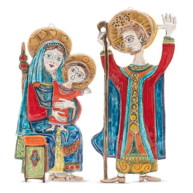 Susanna De Simone Holy Family Plaque Set - Susanna De Simone For Sale - Image 4 of 4