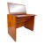 Mid-Century Modern Danish Teak Flip-Top Vanity or Desk - 1960s For Sale