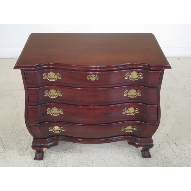 Wellington Hall Kettle Base Chippendale Mahogany Dresser Chairish