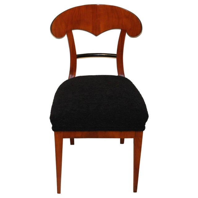 Biedermeier Cherry Veneer Shovel Chair, South Germany, 1820s For Sale - Image 15 of 15