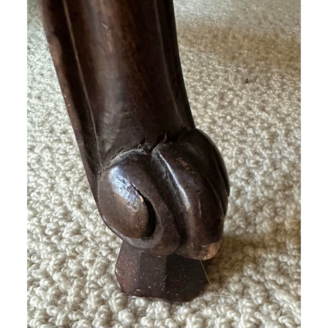 1980s Guy Chaddock French Régence / Louis XV Style Walnut Armchairs - A Pair For Sale - Image 10 of 11