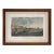Antique View of London Architectural Perspective Engraving of the Thames Riverfront Circa 1800–1820 Framed For Sale
