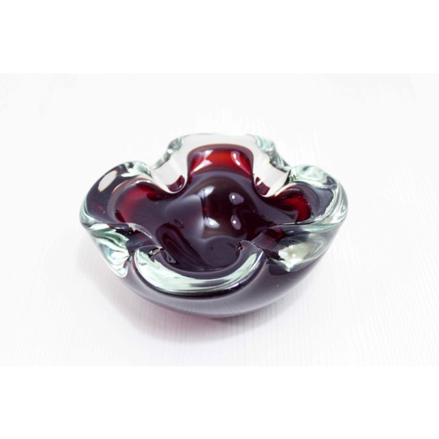 Murano Glass Ashtray For Sale - Image 9 of 9