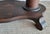 Wood Antique Oval Library Table Tiger Oak With Column Base Circa. 1890 For Sale - Image 7 of 13