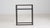 Metal 21st Century Poland Blackened Iron Black Metal-Framed Side Table With Glass Top And Shelf For Sale - Image 7 of 11