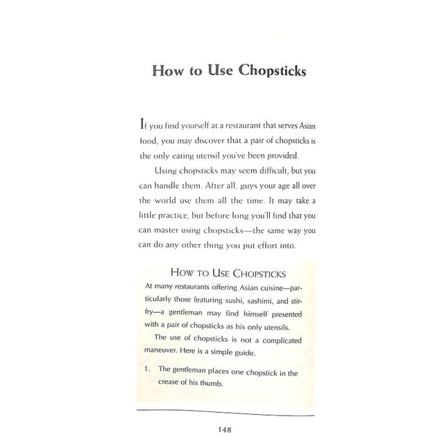 "50 Things Every Young Gentleman Should Know" 2006 Bridges, John and Curtis, Bryan For Sale - Image 4 of 9