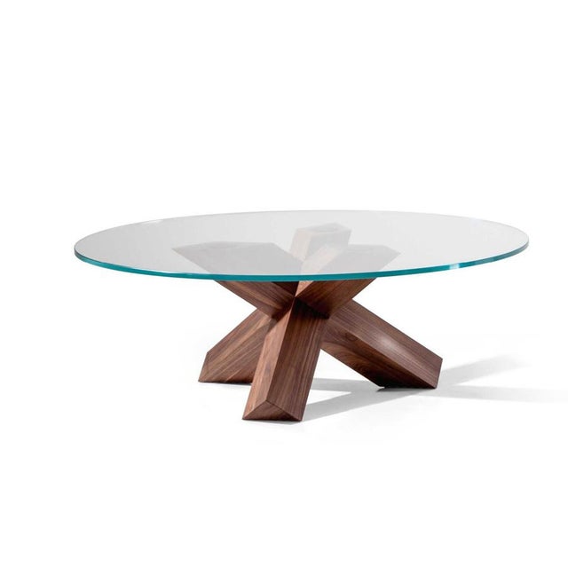 Mario Bellini Set of Two La Rotonda Coffe Table For Cassina La Rotonda is an iconic design low table that transforms the...