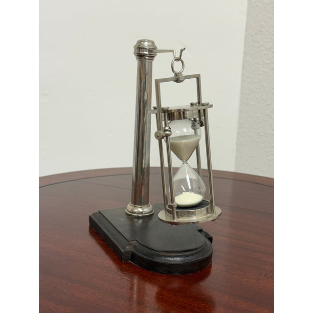 Hourglass Timer on Wood Base, Vintage For Sale In San Francisco - Image 6 of 11