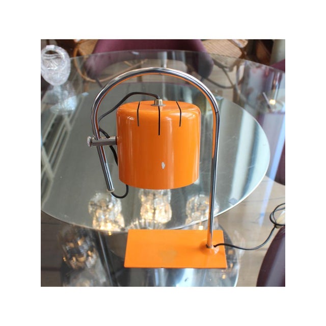 Brown Vintage Adjustable Table Lamp, 1960s For Sale - Image 8 of 13