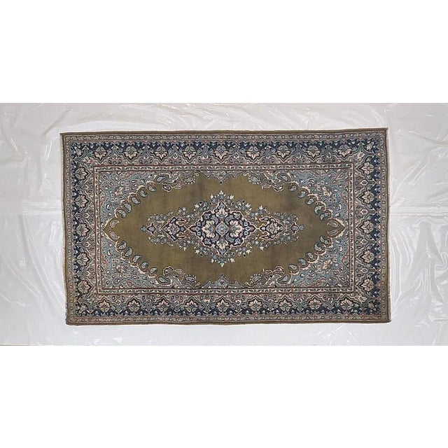 1970's Persian Kerman , 4' X 6'7" For Sale In New York - Image 6 of 6