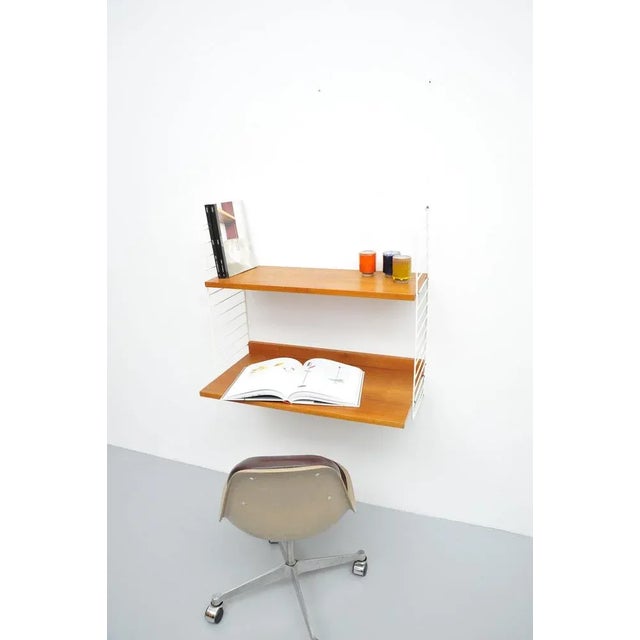 Desk in Teak by Kajsa & Nils Strinning for String For Sale - Image 12 of 13