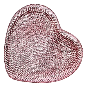 Early 21st Century Judith Leiber Heart N Soul Minaudière Crystal Evening Bag Clutch Shoulder
