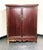 This antique Chinese cabinet is crafted in the Ming-style, characterized by its simple, straight lines. The cabinet frames...